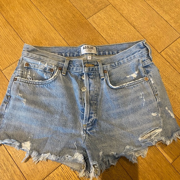 Agolde denim shorts - Picture 3 of 3